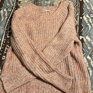 Barely worn, Maurice’s Sweater, pink multicolored, size Large